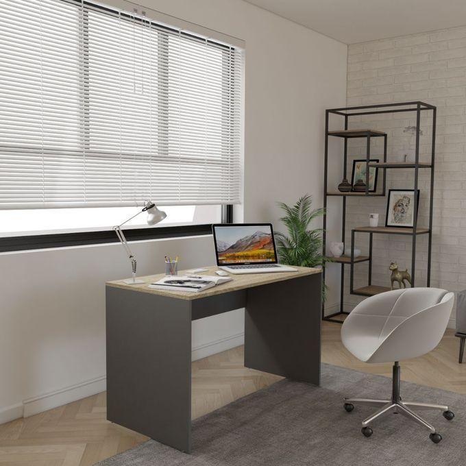 Grand Home مكتب 120*60 سم لون بيج مصنوع من خشب عالي الجودة استخدمه في المنزل أو المكتب