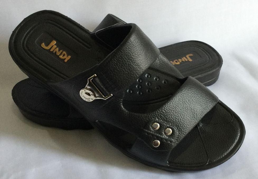 JINDI Casual Slippers For Men - Black