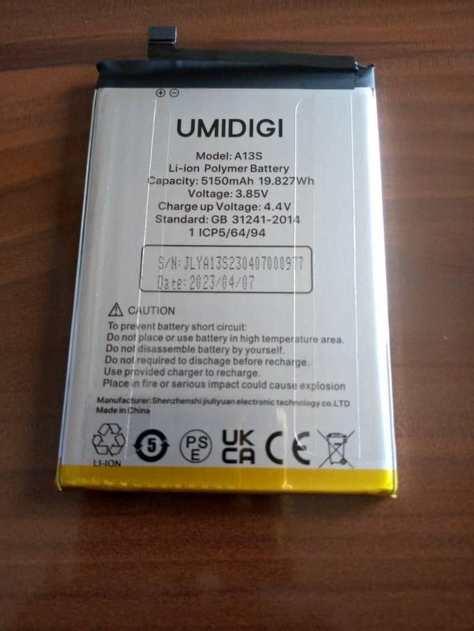 Umidigi A13 A13S A13 Pro F3 F3S F3 Pro Battery - 5150mAh