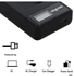 EN-EL15 LCD USB Charger for Nikon 1 V1, D500, D600, D610, D7000, D7100, D7200, D750, D800, D800E, D810, D810A Camera and More