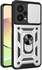 (redmi note 12 pro plus) جراب كام شيلد بغطاء للكاميرا ضد الصدمات ودبلة معدنية متعددة الوظائف لهاتف ريدمي نوت 12 برو بلص