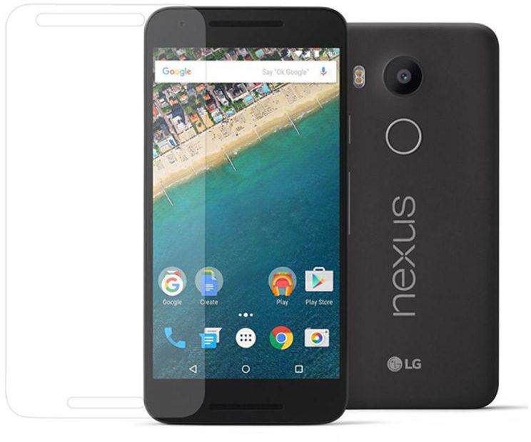 Tempered Glass Screen Protector For LG Nexus 5X Clear