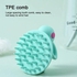 Silicon Shampoo Hair Shower Brush Scrub/Scalp Massager