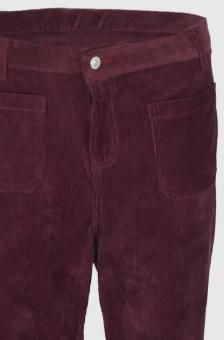 Women Regular Fit Corduroy Pants R22-203 W22