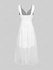 Plus Size Faux Pearls Embellished High Rise Surplice Maxi Party Dress - 3x | Us 22-24