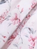 Plus Size Flowers Leaf Print Chain Panel Twist Lace Trim Tulip Hem 2 In 1 Top - 1x | Us 14-16