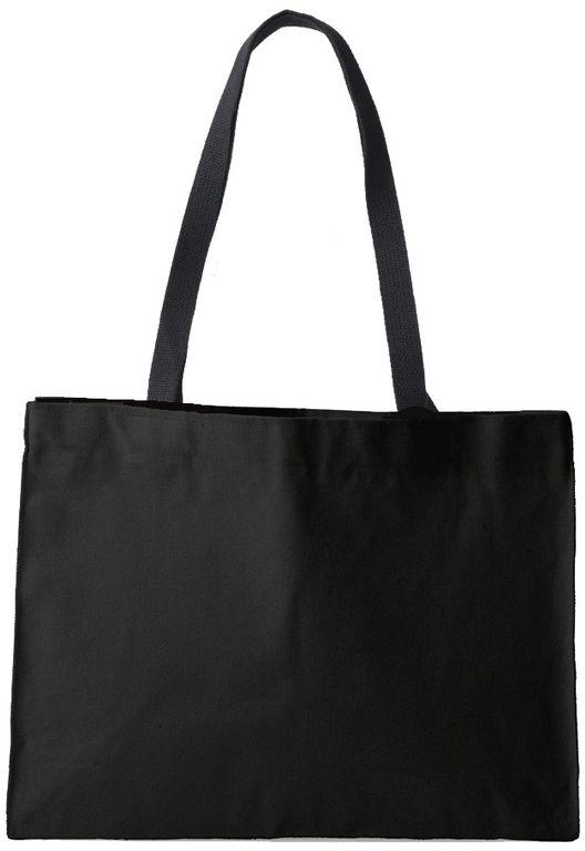 Tote Bag Black Canvas Cotton Body Box/40*35*9 Cm