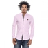 Santa Monica Oxford Shirts for Men , Size  4XL , Pink - M605418C