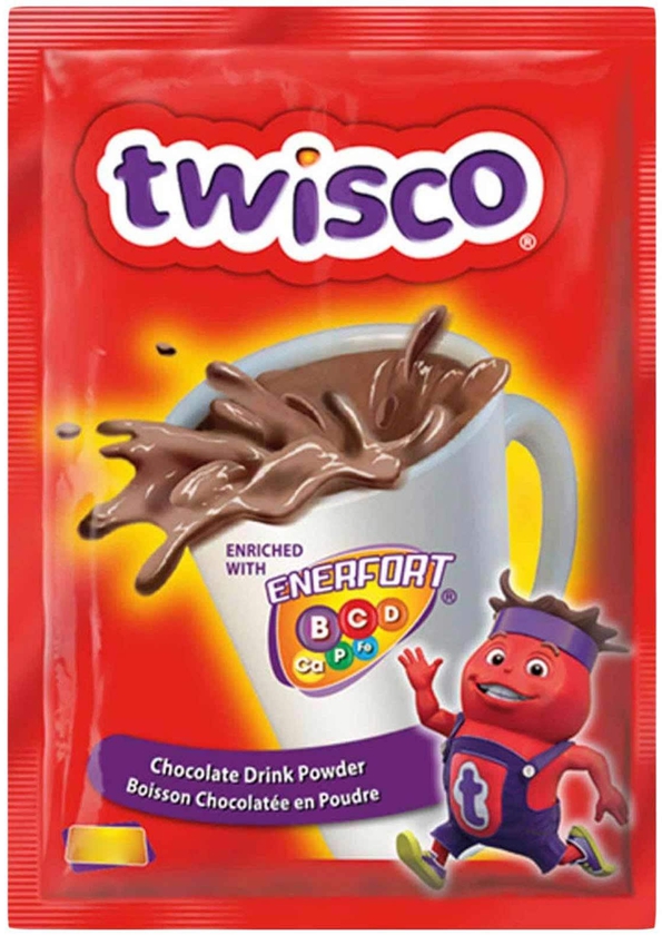 Twiso 2 In 1 Chocolate Drink Powder 50g