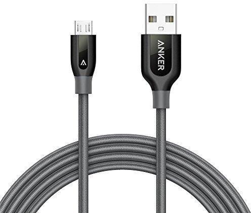 Anker PowerLine Plus Micro USB (6ft /180cm) Cable Android Smartphones