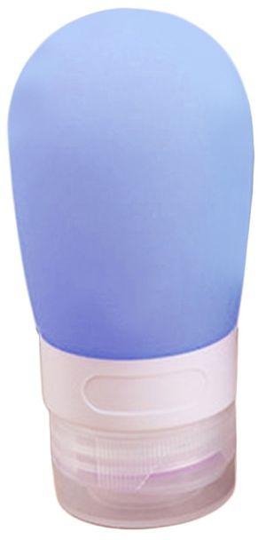 Generic Portable Travel Silicone Bottle Shampoo Shower Lotion Sub-bottling Squeeze Blue