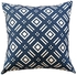 Decorative Cushion Cover Blue/White 45x45 centimeter