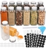 14-Piece Spice Jar And Accessory Set Multicolour 240ml