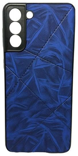 Samsung Galaxy S21 Plus Slim Leather Case Cover Blue