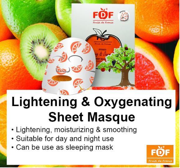 FDF Lightening & Oxygenating Sheet Masque (10 in 1)