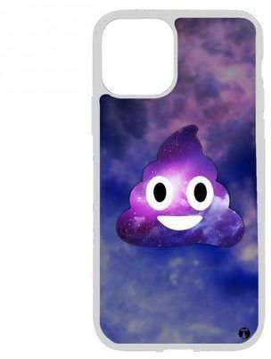 PRINTED Phone Cover FOR IPHONE 12 Animated Ice Cream Emoji With Galactical Background