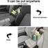 Car Seat Organizer For Tissue Paper Or Snacks With Two Foldable Cup Holders.