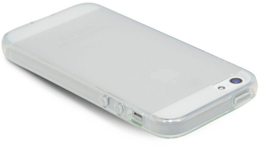 كفر ايفون 5 / 5S شفاف ثلجي مرن Apple iPhone 5  5s soft case Clear Forst