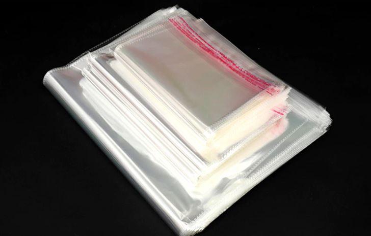 Transparent Self Sealing Small Poly OPP Plastic Bags Jewelry Gift