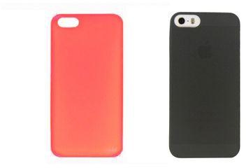 Generic Set Of 2 Back Cover iPhone 5 – 5s Red And Black