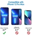 iPhone 13 Pro Max 5D Screen Guard With 9H Tempered Full Glue Glass Screen Protector 9H Tempered Full Coverage And Flexible