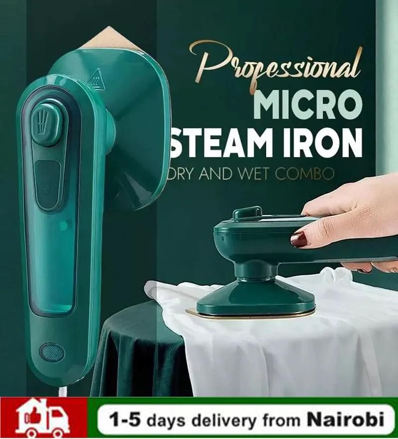 【New 】Professional Micro Steam Iron Handheld Household Portable Mini Ironing Machine Garment Steamer Home Travel Clothes Steamer