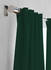 Linen Curtain Dark Green 240x140cm