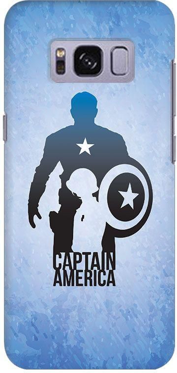 Stylizedd Samsung Galaxy S8 Slim Snap Case Cover Matte Finish - Steve Roger Vs Captain America