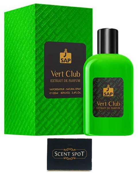 SAP Perfume Vert Club (New in Box) 100ml Extrait De Parfum Spray (Unisex)