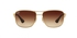 Ray   Ban Sunglass  for Unisex, Brown - 3533, 57, 001, 13