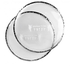Gawharet El Fan Transparent Plastic Drum Head For Tabla Riq Tambourine - 8.75 Inch / 22 Cm