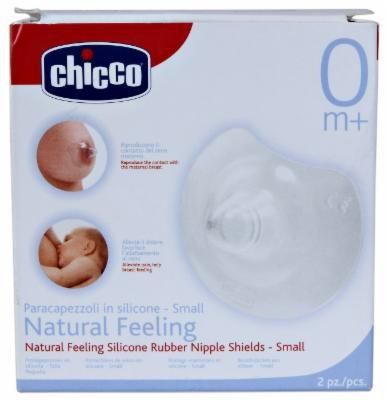 Chicco CHICCO Paracapezzoli in silicone Natural feeling S/M Skin to Skin 