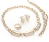 Gold plated Jewelry Sets 5 pieces