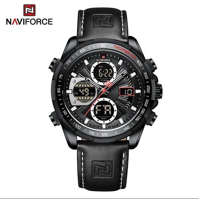 Naviforce Men's Dual time 30M water resistant wrist watch