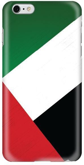 Stylizedd Apple iPhone 6Plus Premium Slim Snap case cover Matte Finish - Flag of UAE