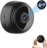 WS A9 Baby Nanny Cam with Phone App,Tiny Smart Camera for Indoor Outdoor (Black)