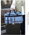Sports Duffle Bag Shoulder Bag Waterproof Travel Gym Bag Large Capacity (sport blue baby blue)