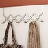 6 Hooks Retracting/ Adjustable Over the Door hanger