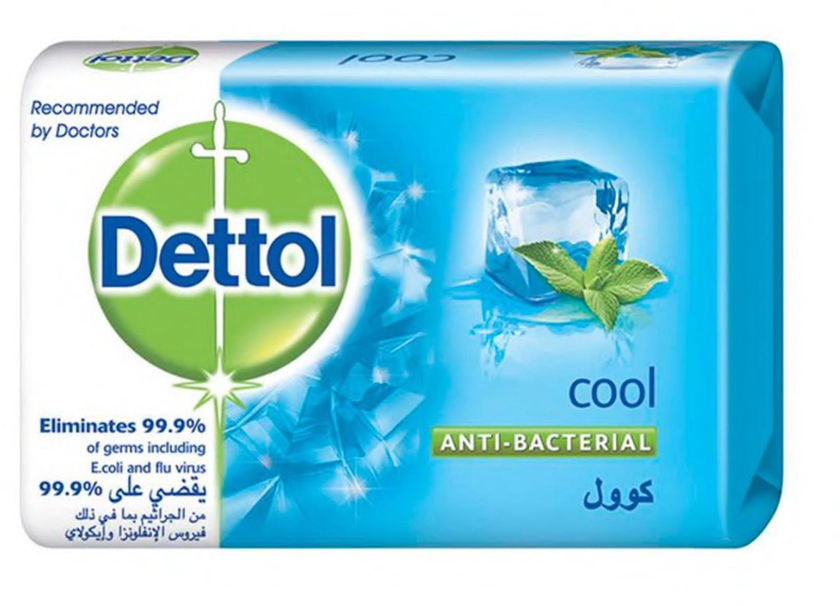 Dettol maximum protection anti bacterial cool soap bar 120 g