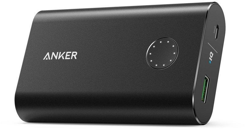 ANKER PowerCore plus 10050mAh with Quick Charge 3.0 Black