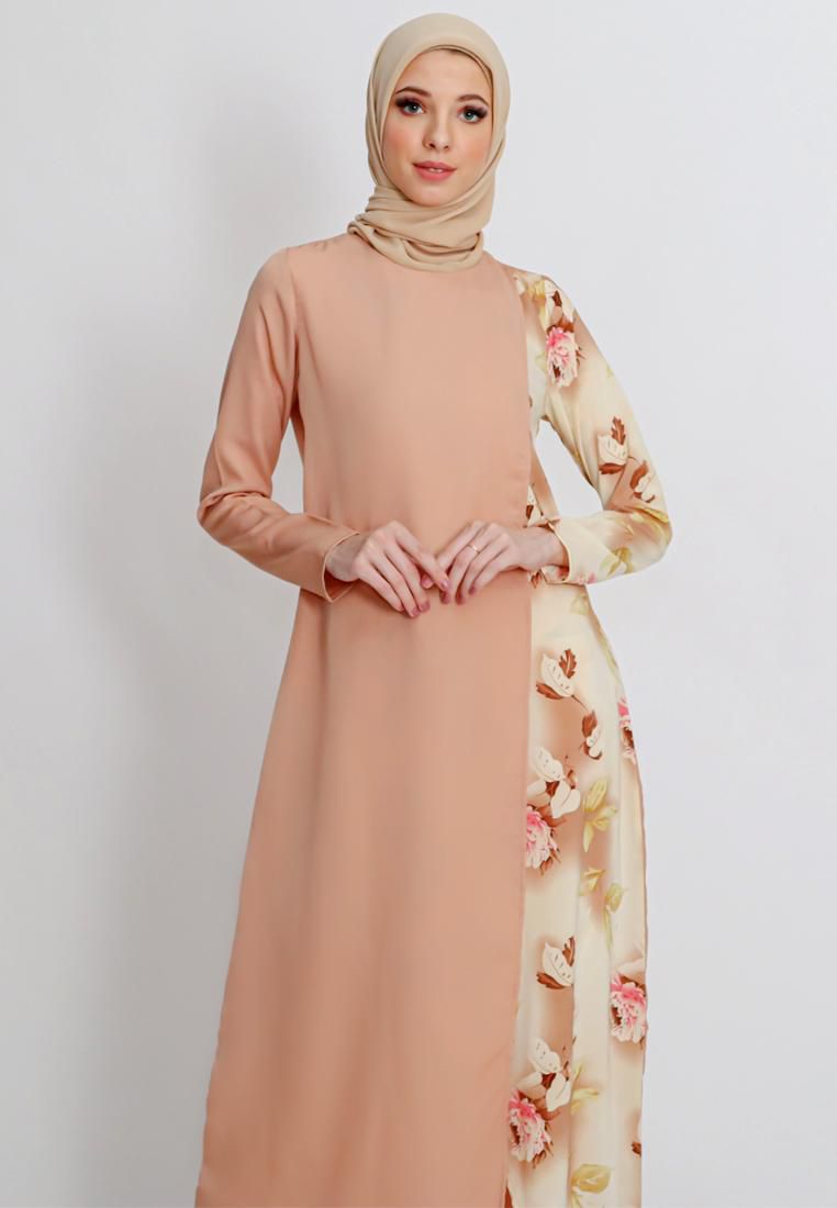 Gobindpal Azzar Gina Maxi Dress - 4 Sizes (Brown)