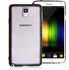 Samsung Galaxy Note III N9000 Transparent Hard Back Cover - Black