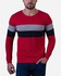 Town Team Rounded Neck Pullover - Red