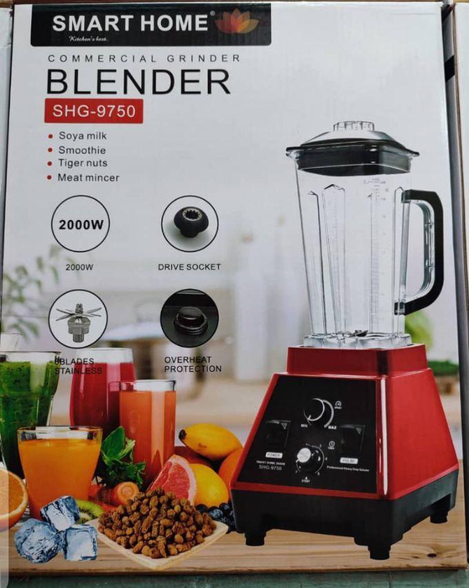 Smart Home Heavy Duty Ice Crusher Commercial Smoothie Blender Grinder
