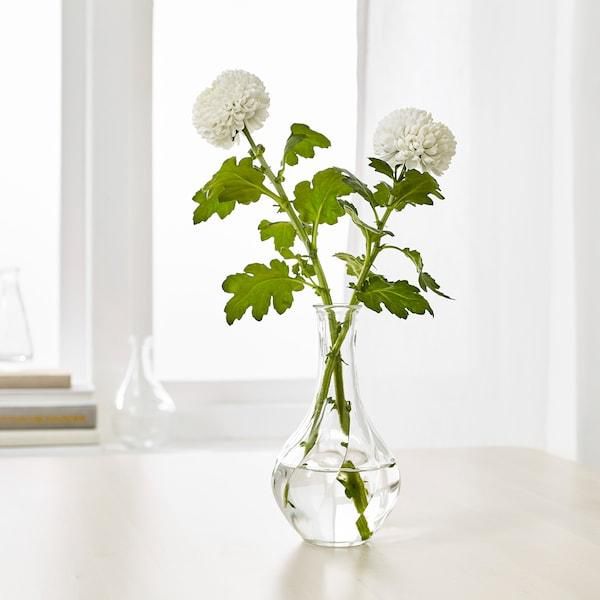 VILJESTARK مزهرية, زجاج شفاف, 17 سم - IKEA