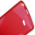 Ozone S-Curve TPU Case Shell & Screen Guard for LG G3 D850 [Red]