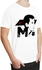 اي براند  Ibtms801 T-Shirt For Men - White تي شيرتات رجال  لون  ابيض مقاس - XL