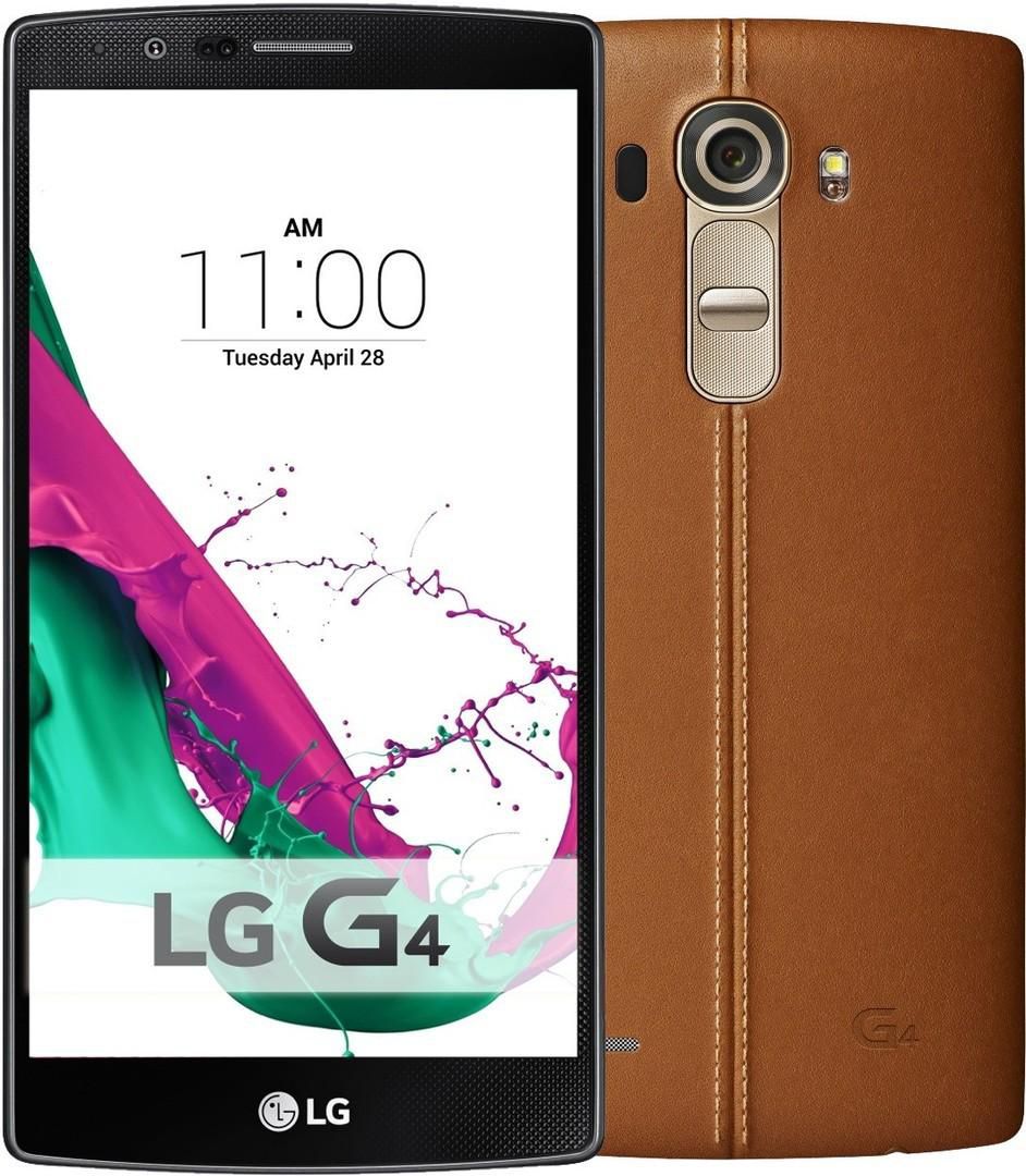 LG G4 32GB LTE Dual SIM Leather Brown Arabic & English