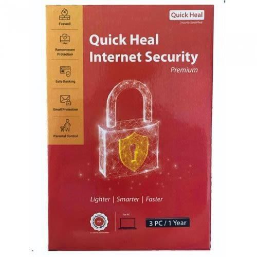 Quick Heal Internet Security Premium -3pieces