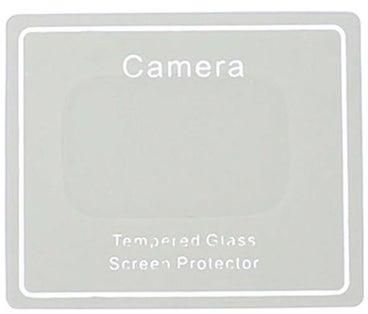 لاصقة حماية للشاشة وعدسة الكاميرا من الزجاج المقوى لهاتف سامسونج جالاكسي A51 شفاف